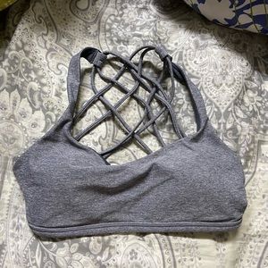 Lululemon Gray Sports Bra